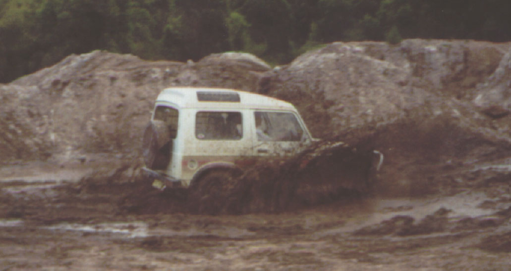 And a little more mud.